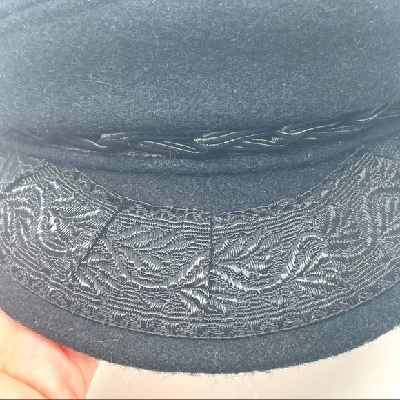 Vintage Greek Fisherman's Cap – Made in Greece Black - Picture 8 of 12